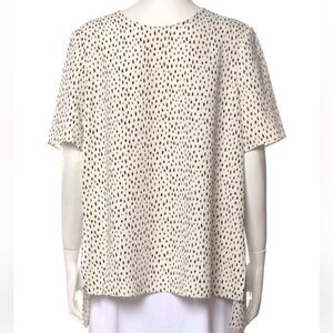 Adam Lippes Printed Bateau Neckline Tunic